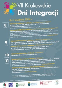 Plakat VII Krakowskie VII Krakowskich Dni Integracji